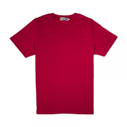 圓領短袖T-Shirt  SX214/大紅